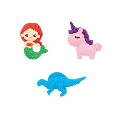 Toi-toys arc-en-ciel de mastic fou avec gomme