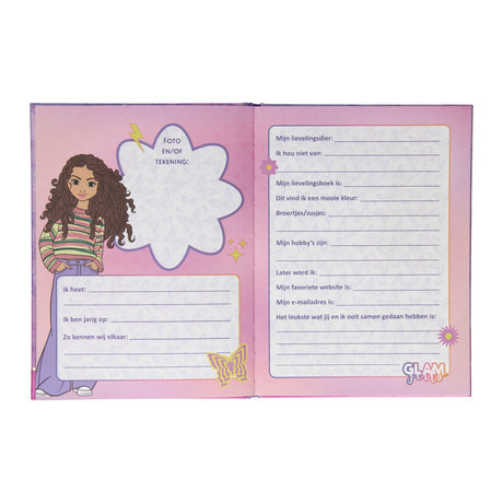 Livre d'amies Glam Girls