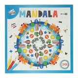 Livre de coloriage mandala 20,5x20,5cm