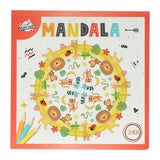 Livre de coloriage mandala 20,5x20,5cm