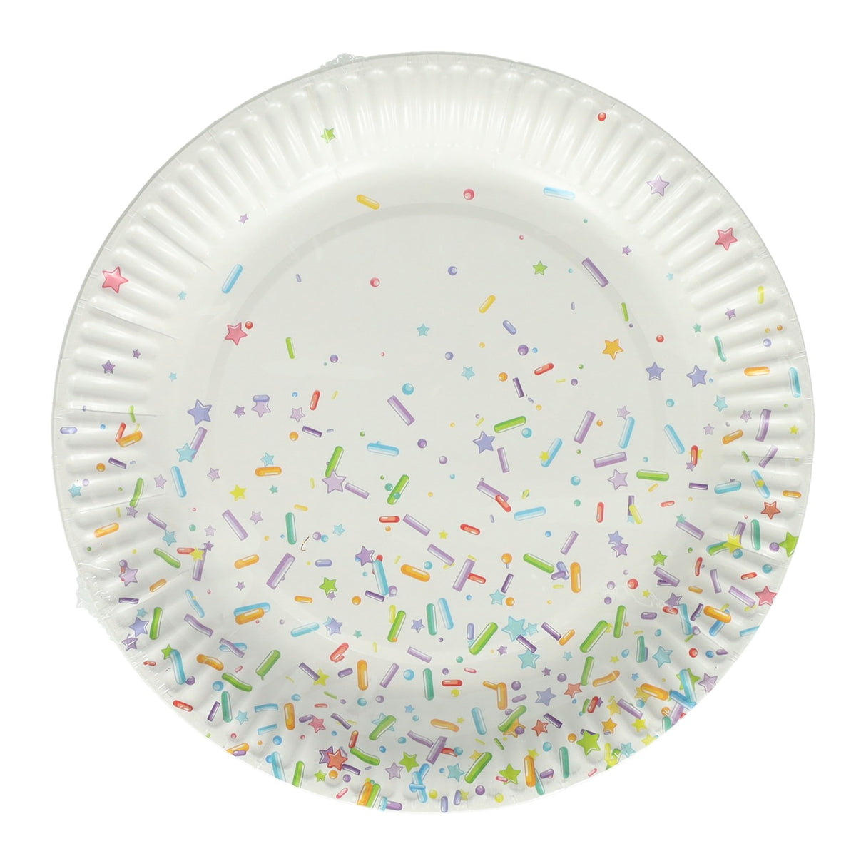 Assiettes de fête en papier 18 cm, 10 pcs.