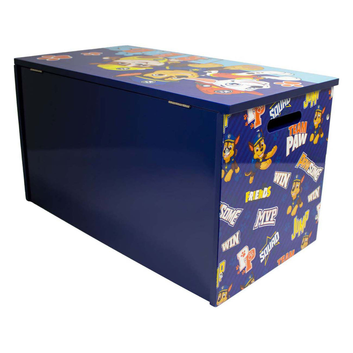 Coffre à jouets en bois Paw Patrol 55,5 x 29,5 x 30 cm