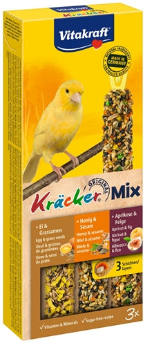 Huevo de fruta de miel de Vitakraft Canary Kracker