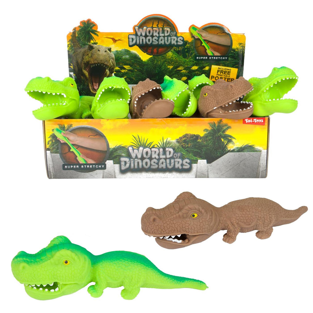 Toi-toys toi jouets monde des dinosaures pétrir dino