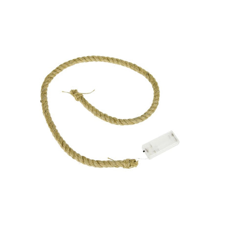 Collections naturelles digue collections naturelles éclairage corde de jute 20 LED 1 mètre x1,2cm