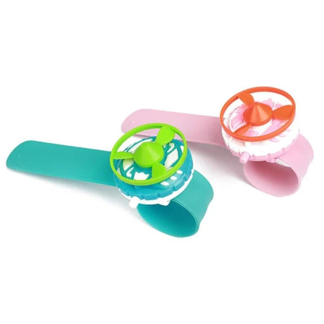 Toi-toys toitoys bracelet pliant amusant avec tireur et 3 disques