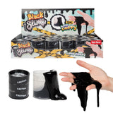 Toi-toys slime en mini baril de pétrole noir