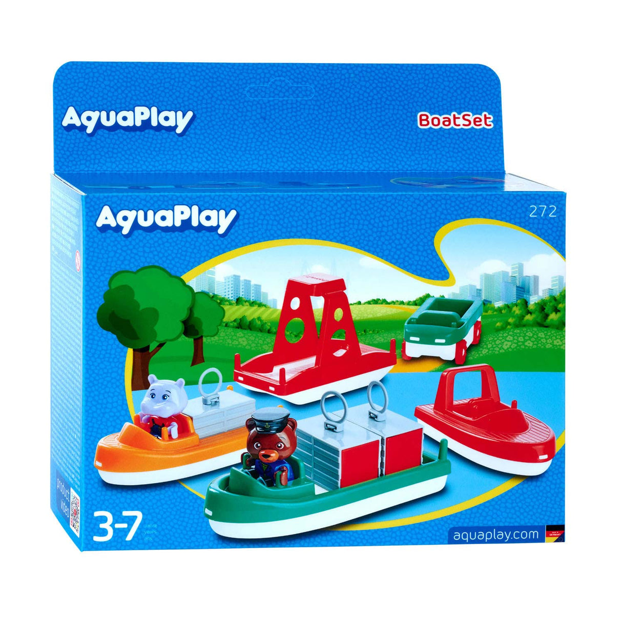 Aquaplay big - - ensemble bateau - accessoires pour piste aquatique