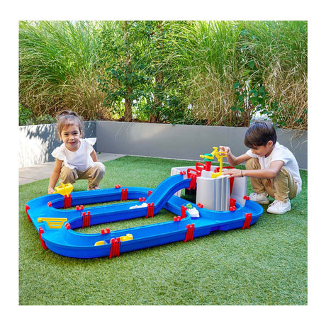 Aquaplay 1543 - aire de jeux aquatiques avec robinet et pompe à eau
