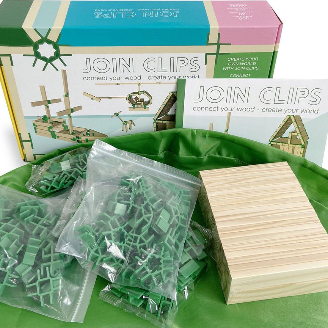 Join clips éléments de connexion kit de démarrage, 240 pcs.