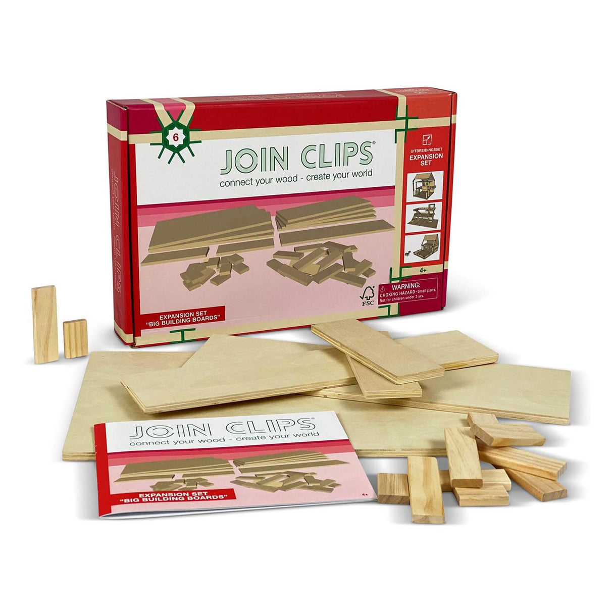 Join clips extension set grandes plaques de construction