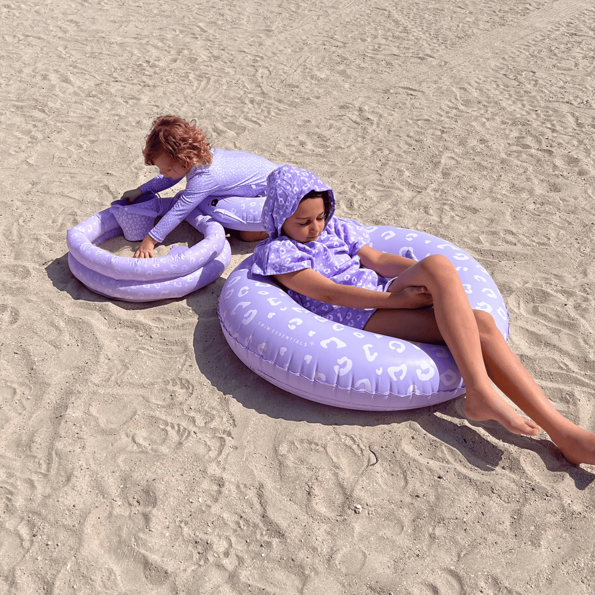 Léopard | piscine bébé lilas lilas ø 60 cm