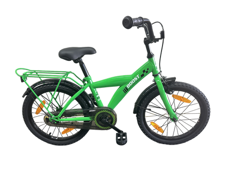 Vélo enfant Bikefun boost 18 pouces avec moyeu de frein - vert