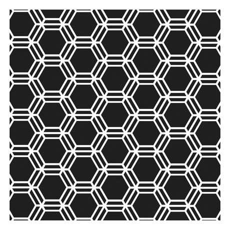 L'atelier de l'artisan • gabarit 15x15cm nid d'abeille