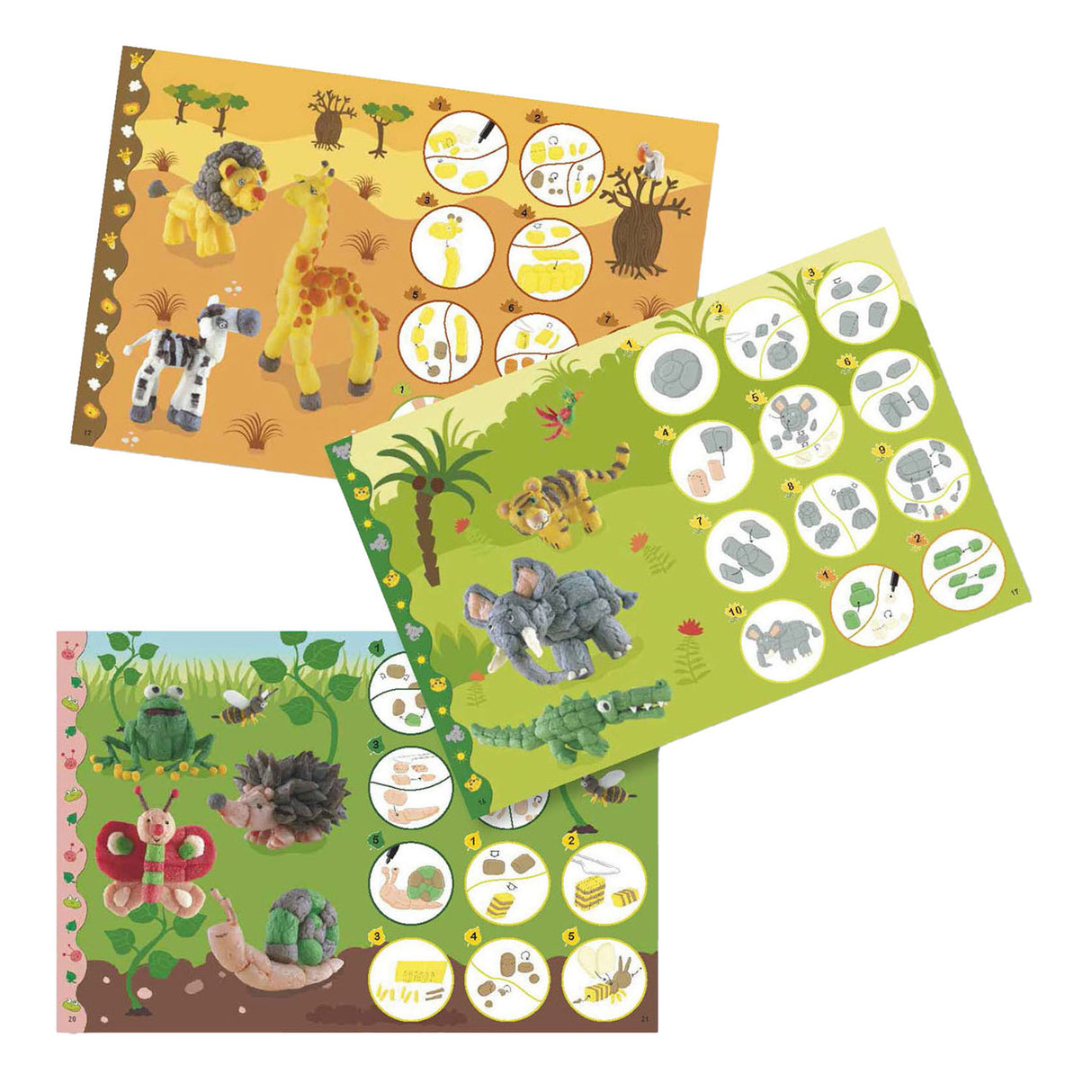 Livre d'échantillons Playmais - animaux