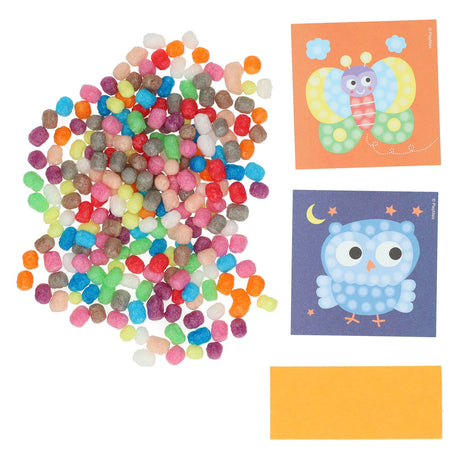 Playmais mini mosaïque - chouette