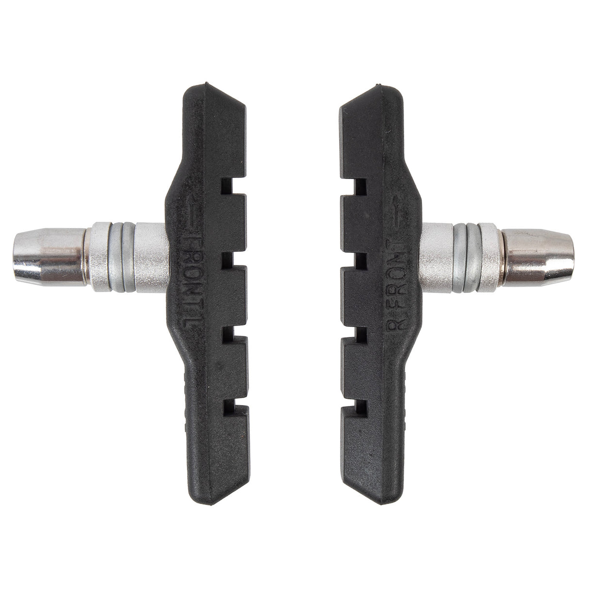 Patins de frein Hi-point v-brake 72 mm noirs par jeu