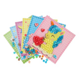 Playmais playmais mosaic cartes décorer la licorne