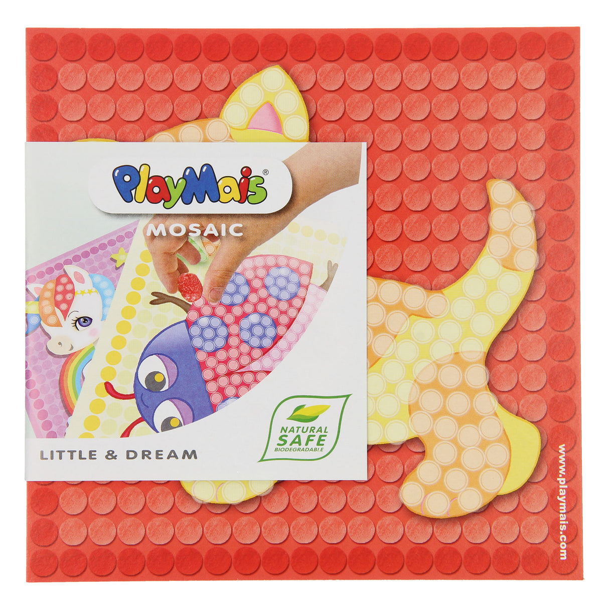 Playmais Playmais Mosaic Cards decorano piccoli amici