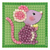 Les cartes mosaïque Playmais décorent les petits amis