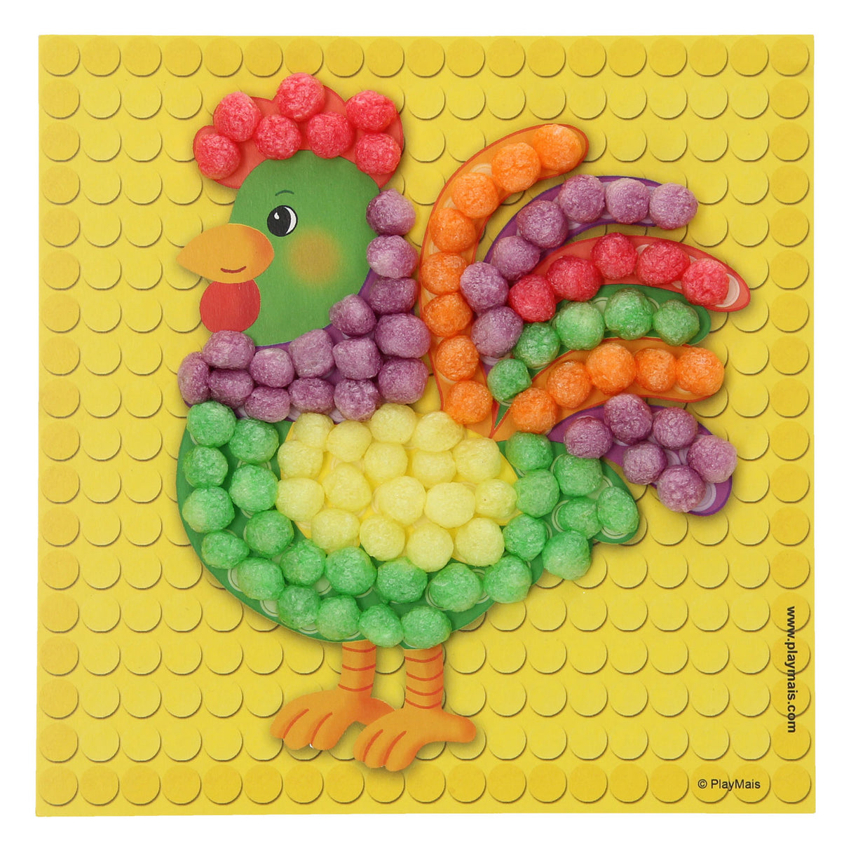 Les cartes mosaïque Playmais décorent la ferme