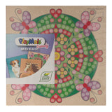 Les cartes mosaïque Playmais décorent un mandala tendance