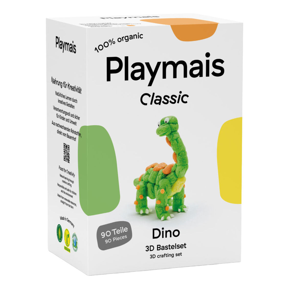 Playmais dinosaure 3d classique - 90 pièces