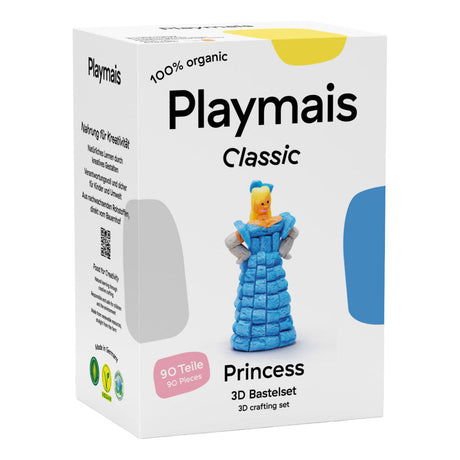 Princesse 3D classique Playmais - 90 pièces