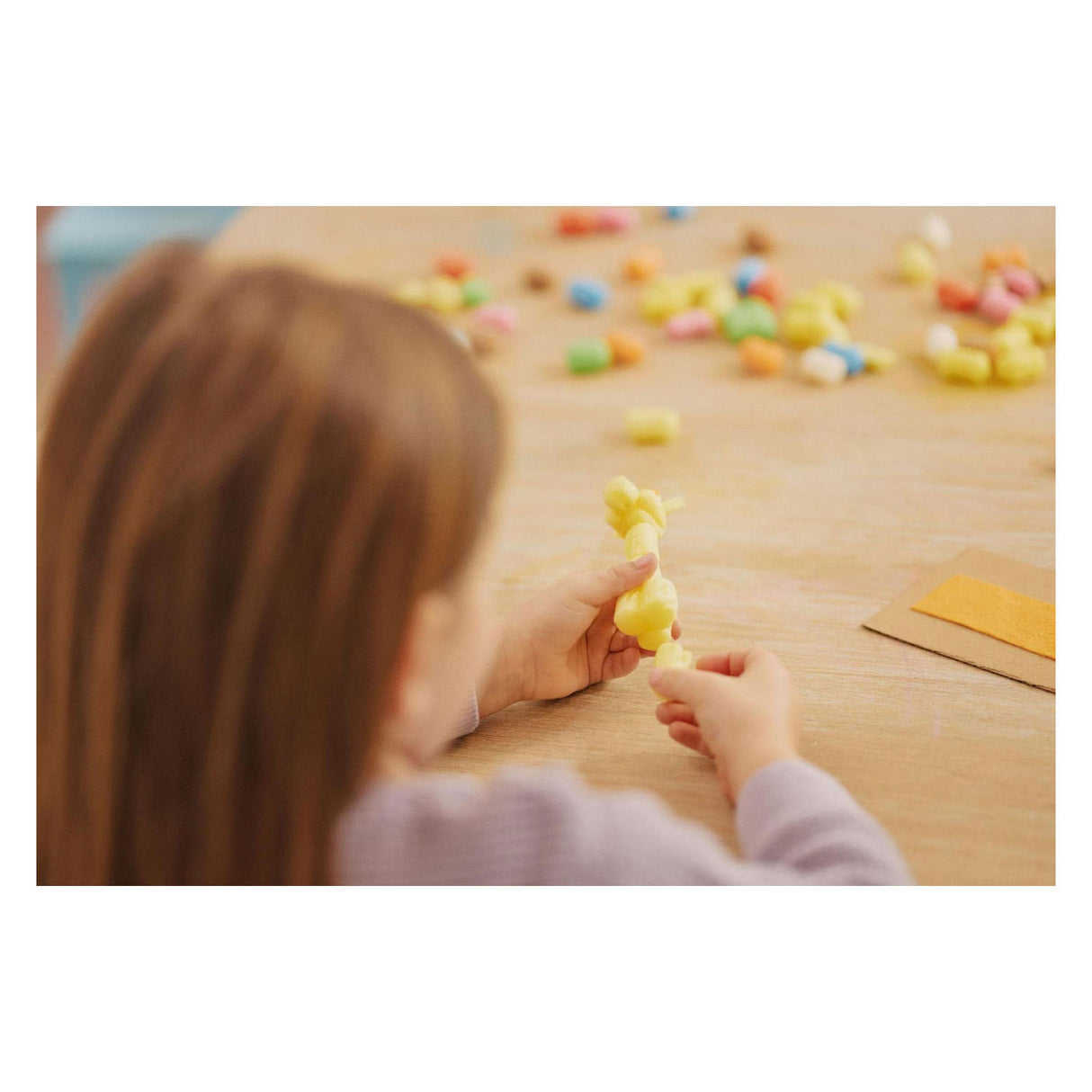 Playmais girafe 3d classique - 90 pièces