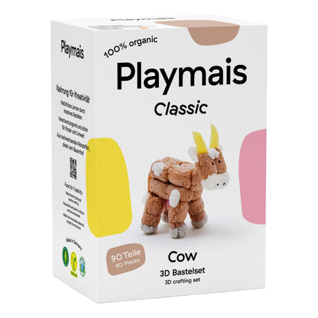 Playmais classique vache 3d - 90 pièces