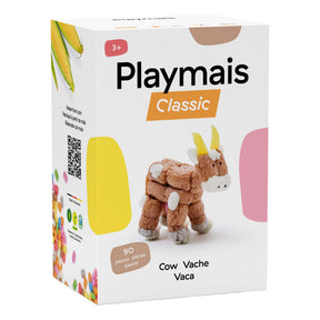 Playmais classique vache 3d - 90 pièces