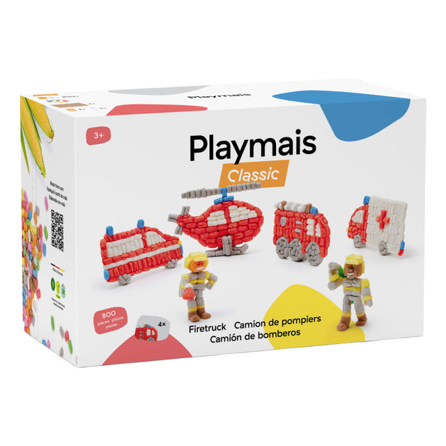 Playmais pompiers classiques - 800 pièces