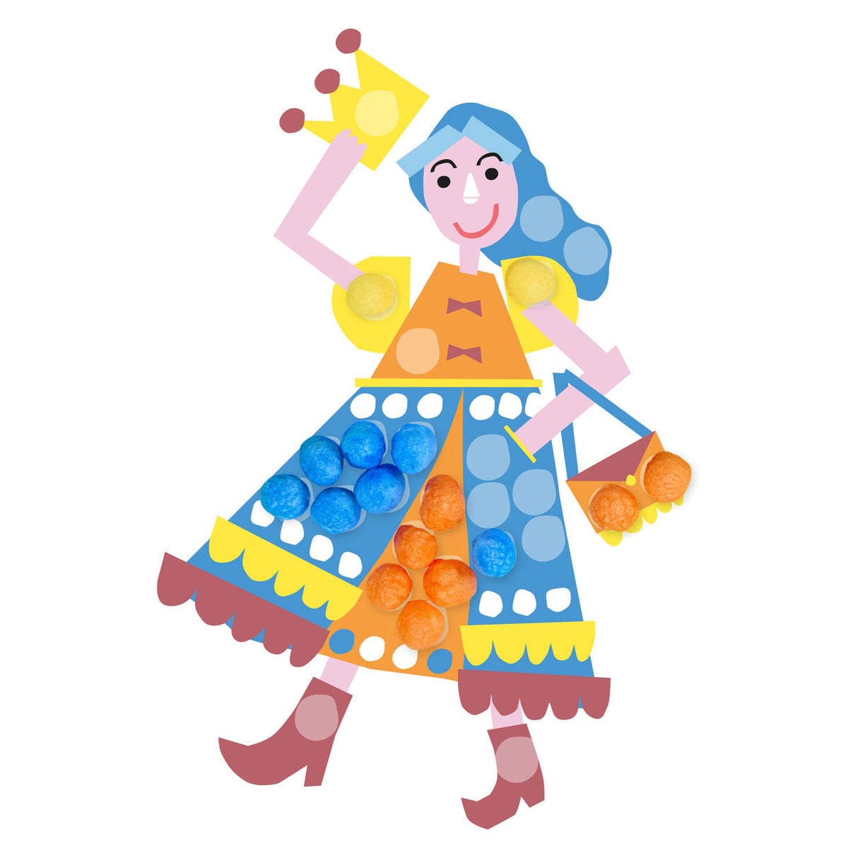 Princesse mosaïque Playmais - 2300 pièces