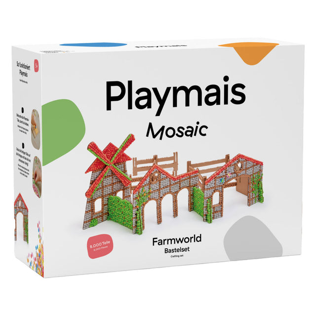 Coffret ferme mosaïque Playmais - 8000 pièces