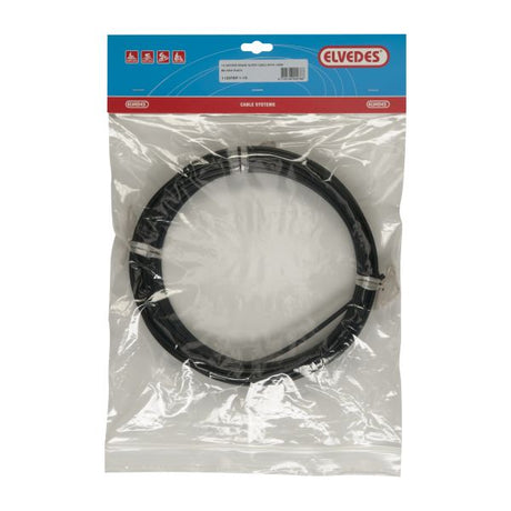 Câble à l'extérieur REM avec doublure Ø5.0 mm 10 mètres - noir (rouleau)
