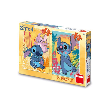 Puzzle Dinotoys de Stitch in Love 24 + 48 pièces
