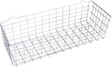 Metaltex panier pandino 33x12x9 cm blanc