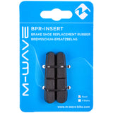 Caoutchouc de remplacement de mâchoire de frein M-wave bpr-insert-rr