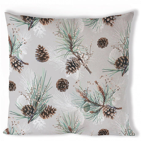 Ambiente kussenhoes pine cone all over 40x40cm-100% katoen