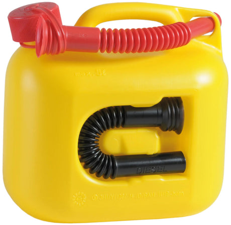 Hünersdorff jerrycan premium (un) bidon d'essence 5l crier plastique, un