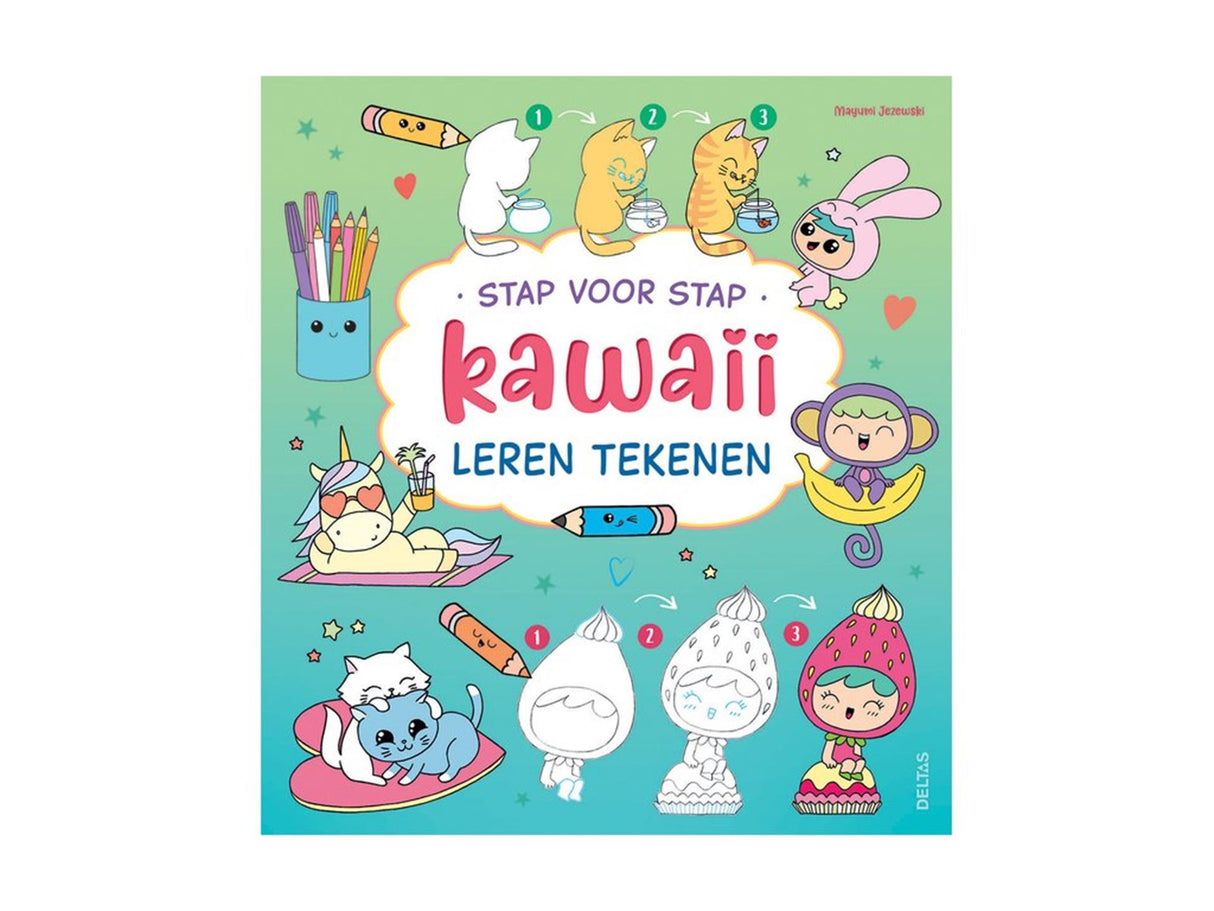 Apprenez à dessiner des deltas kawaii étape par étape
