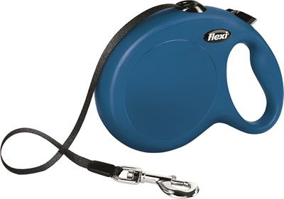 Flexi products ligne rétractable nouveau pneu classique bleu l 8 mètres jusqu'à 50kg