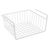 Metaltex panier suspendu 30x26x14 cm métal blanc