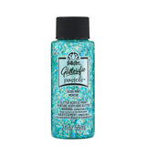 Folkart • peinture acrylique pastels pailletés menthe 59ml