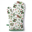 Ambiente gant de cuisine verdure d'hiver 18x30cm coton blanc