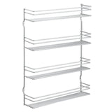 Metaltex Space Saver Smart Kitchen Pepito Herb Rack 4 étages 36x8x45 cm argent
