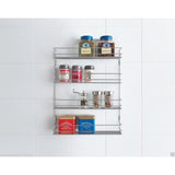 Metaltex Space Saver Smart Kitchen Pepito Herb Rack 4 étages 36x8x45 cm argent