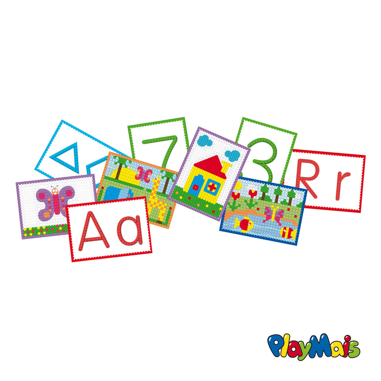 Mosaïque Playmais eduline (>12 000 pièces)