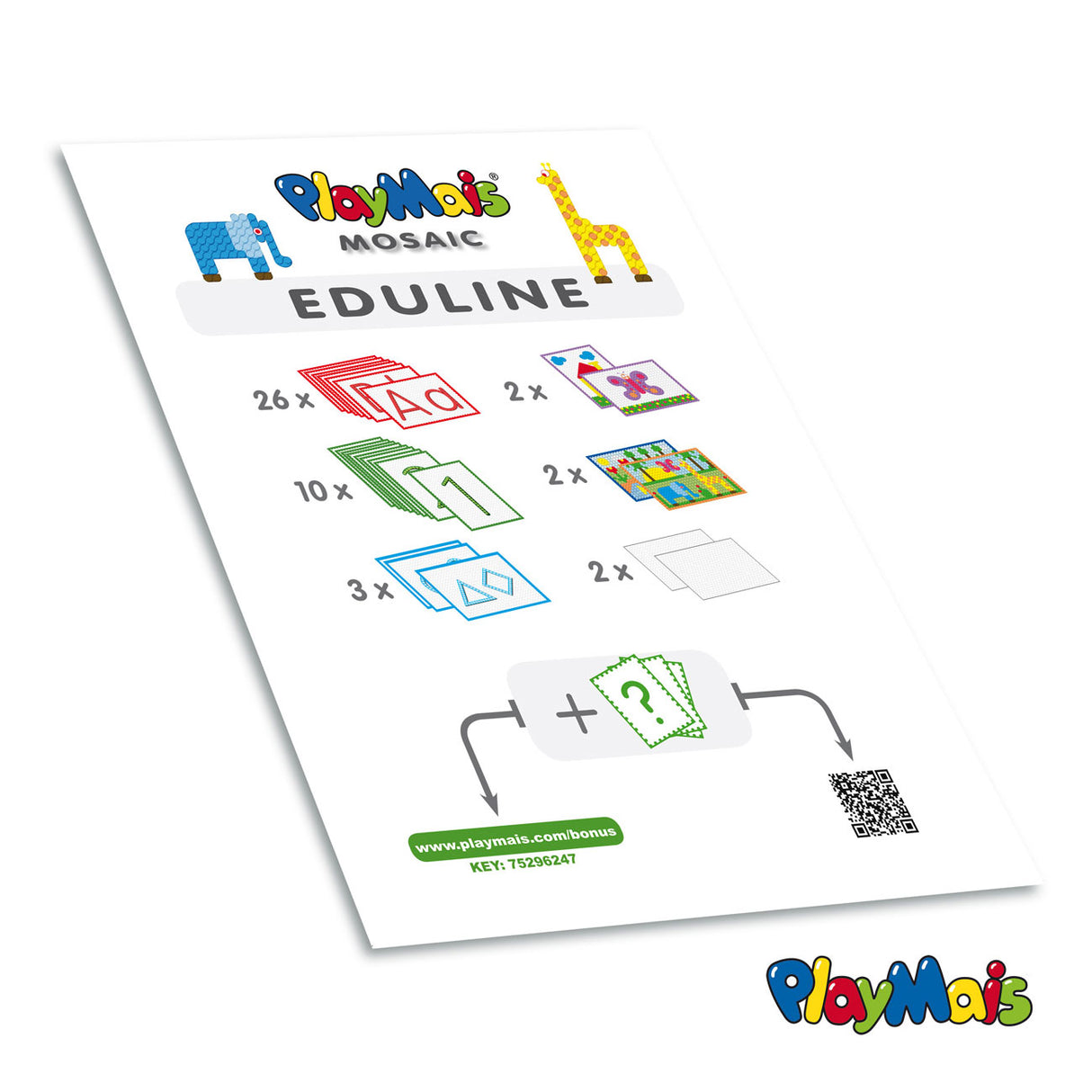 Mosaïque Playmais eduline (>12 000 pièces)