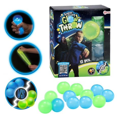 TOI-TOYS STAND STRET STRET BALLEN GLOW dans l'obscurité, 12e